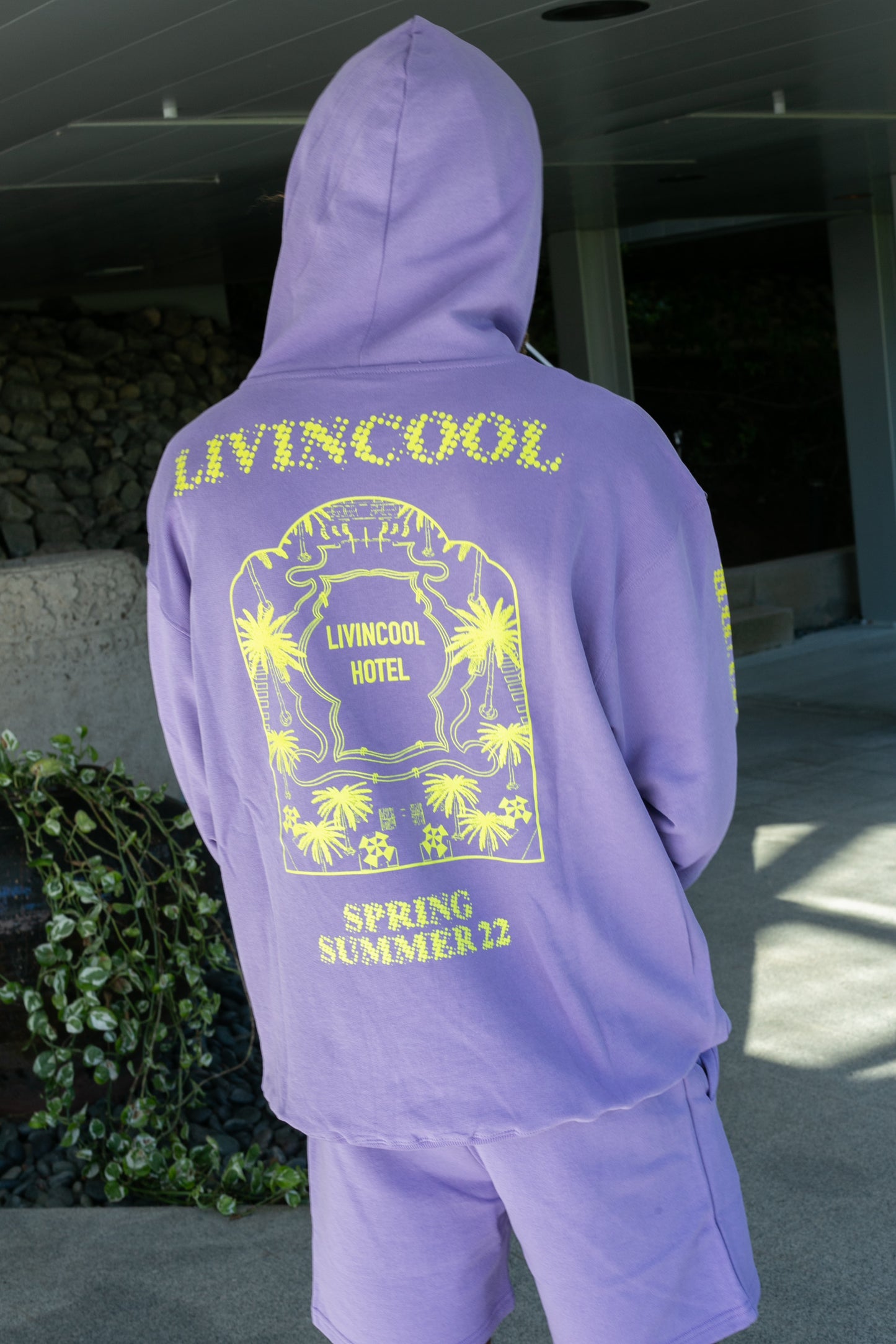 HOTEL HOODIE LILAC