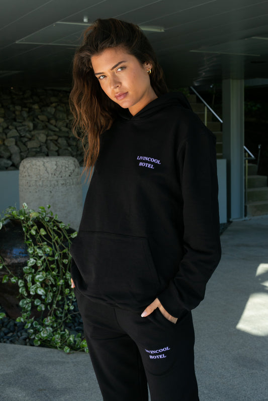 HOTEL HOODIE BLACK