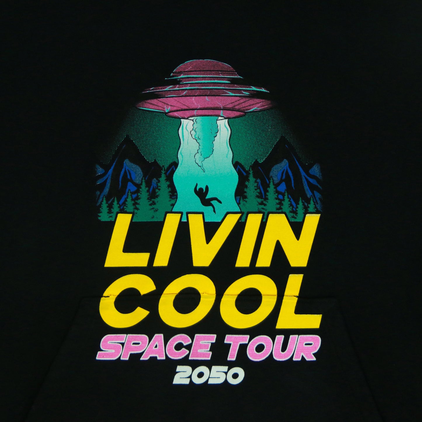 SPACE TOUR HOODIE BLACK