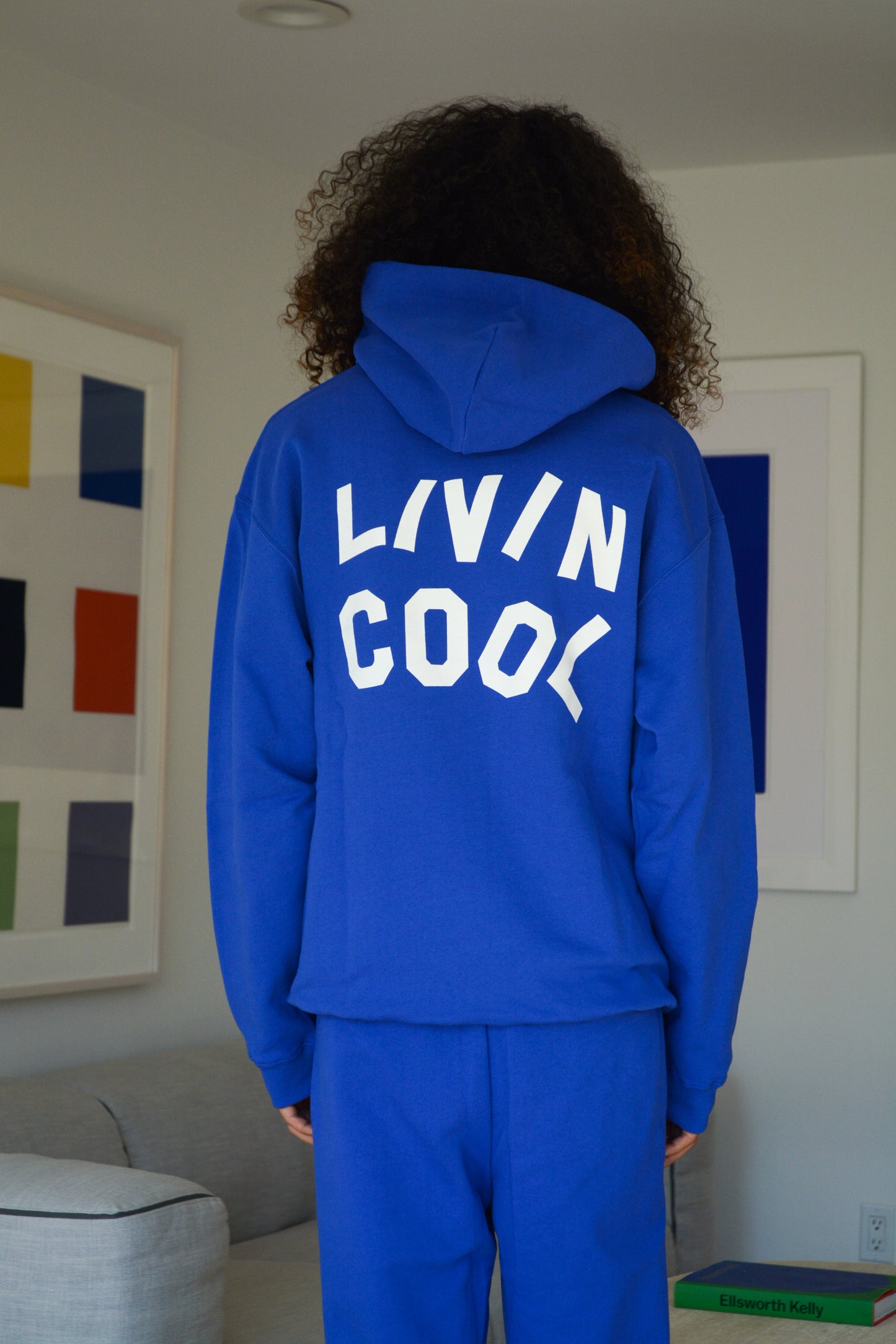 WAVY HOODIE ROYAL BLUE