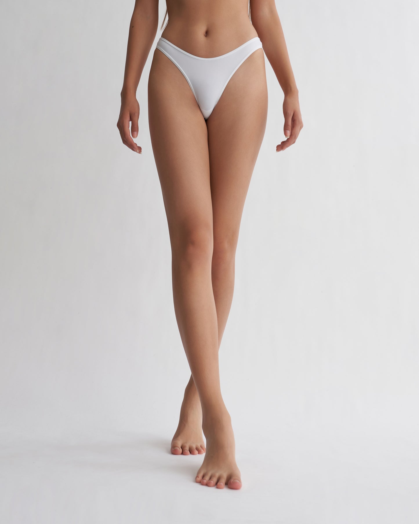 WAVY BIKINI BTM WHITE