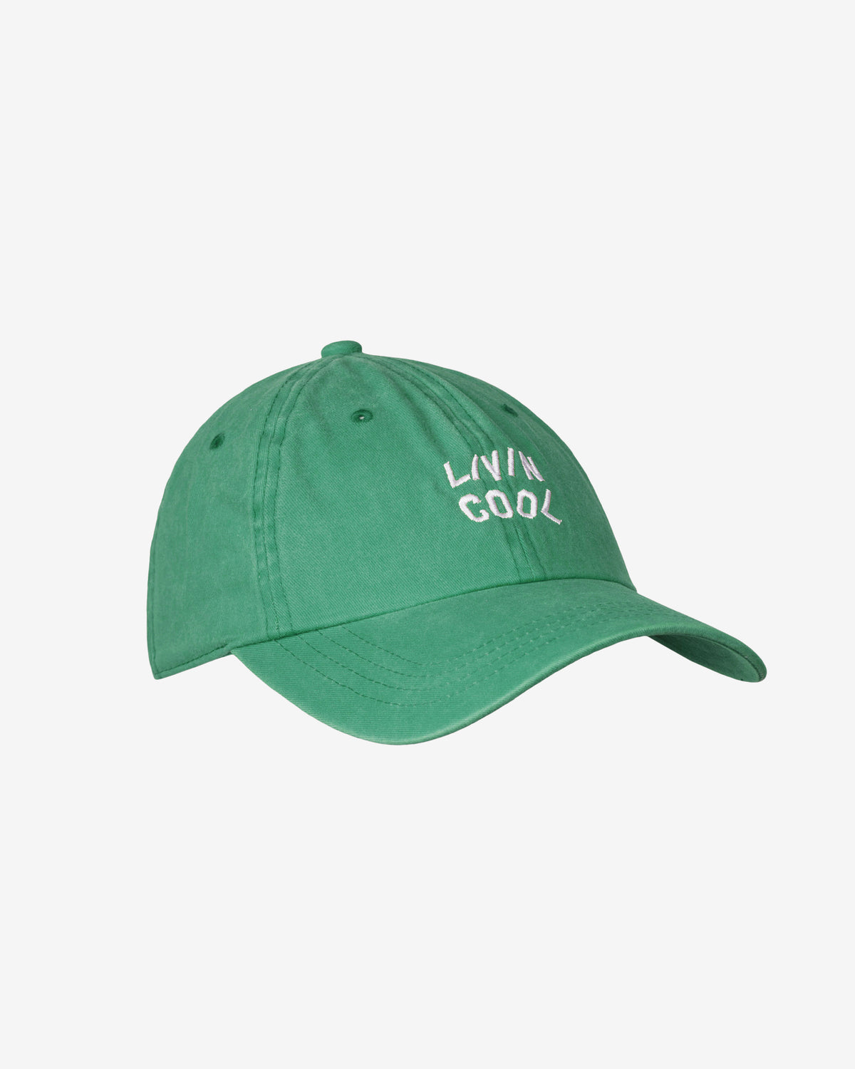 WAVY CAP WASHED GREEN – LIVINCOOL
