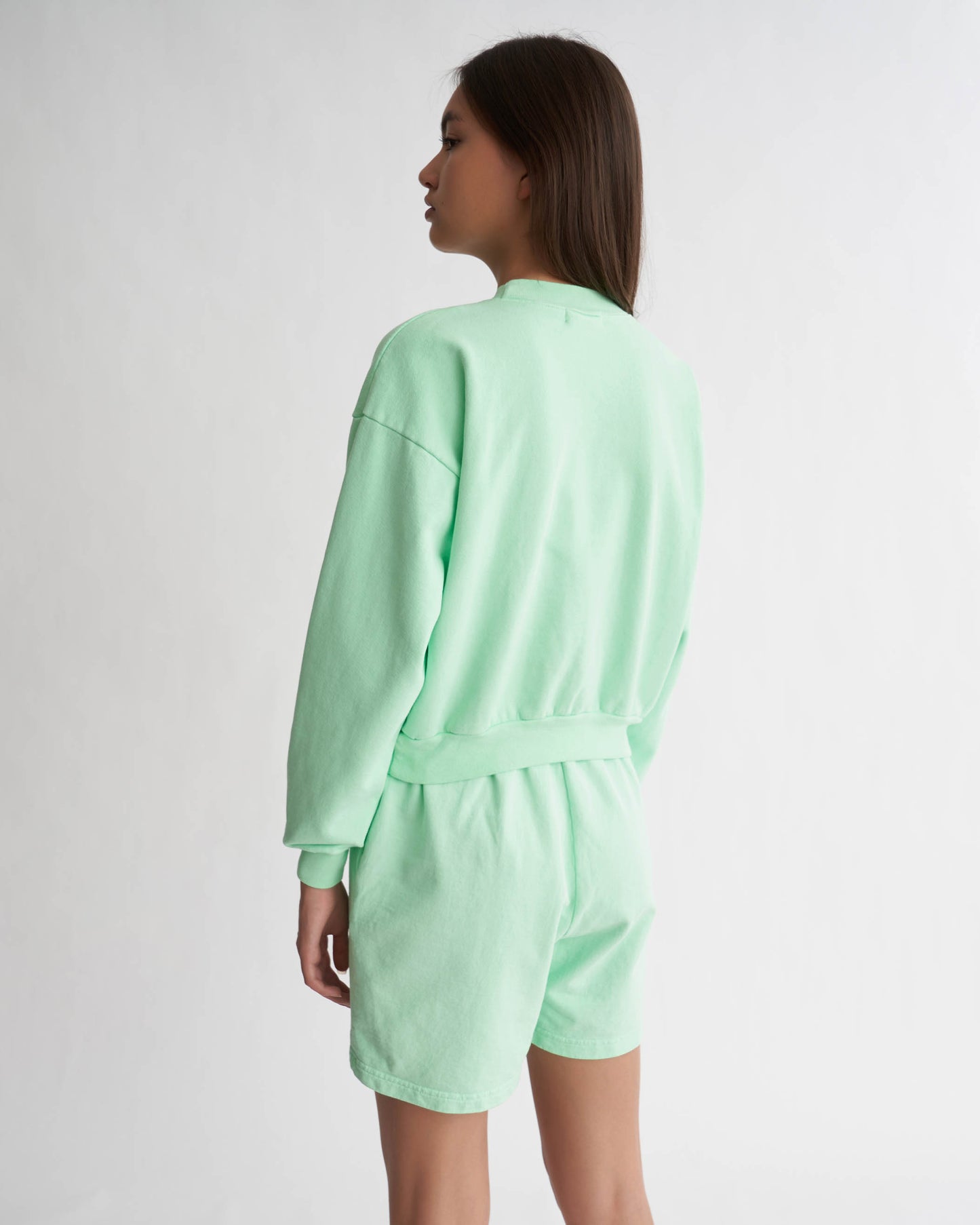 ESSENTIAL WOMEN'S CREWNECK SWEATSHIRT MINT