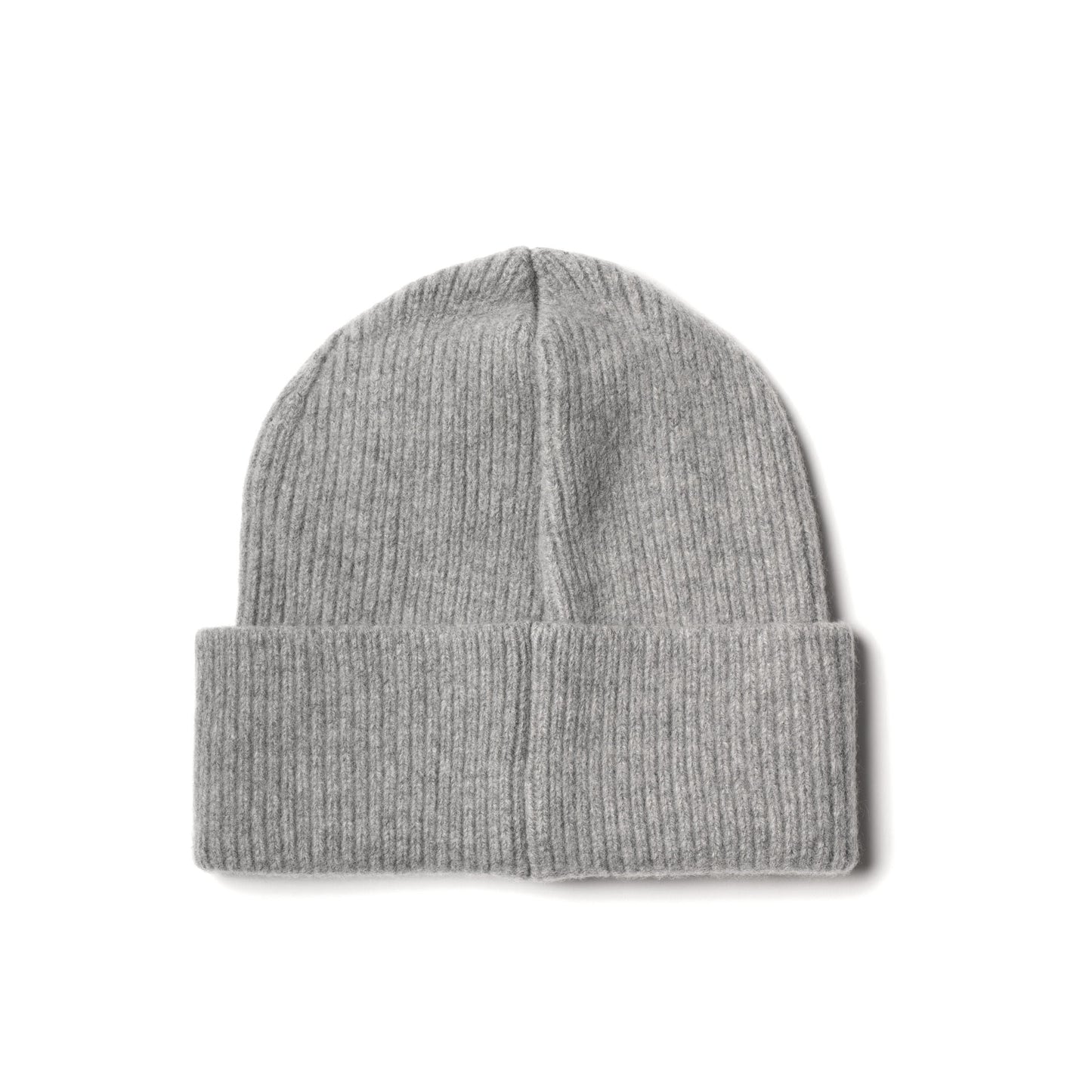 WAVY LOGO BEANIE HEATHER GREY