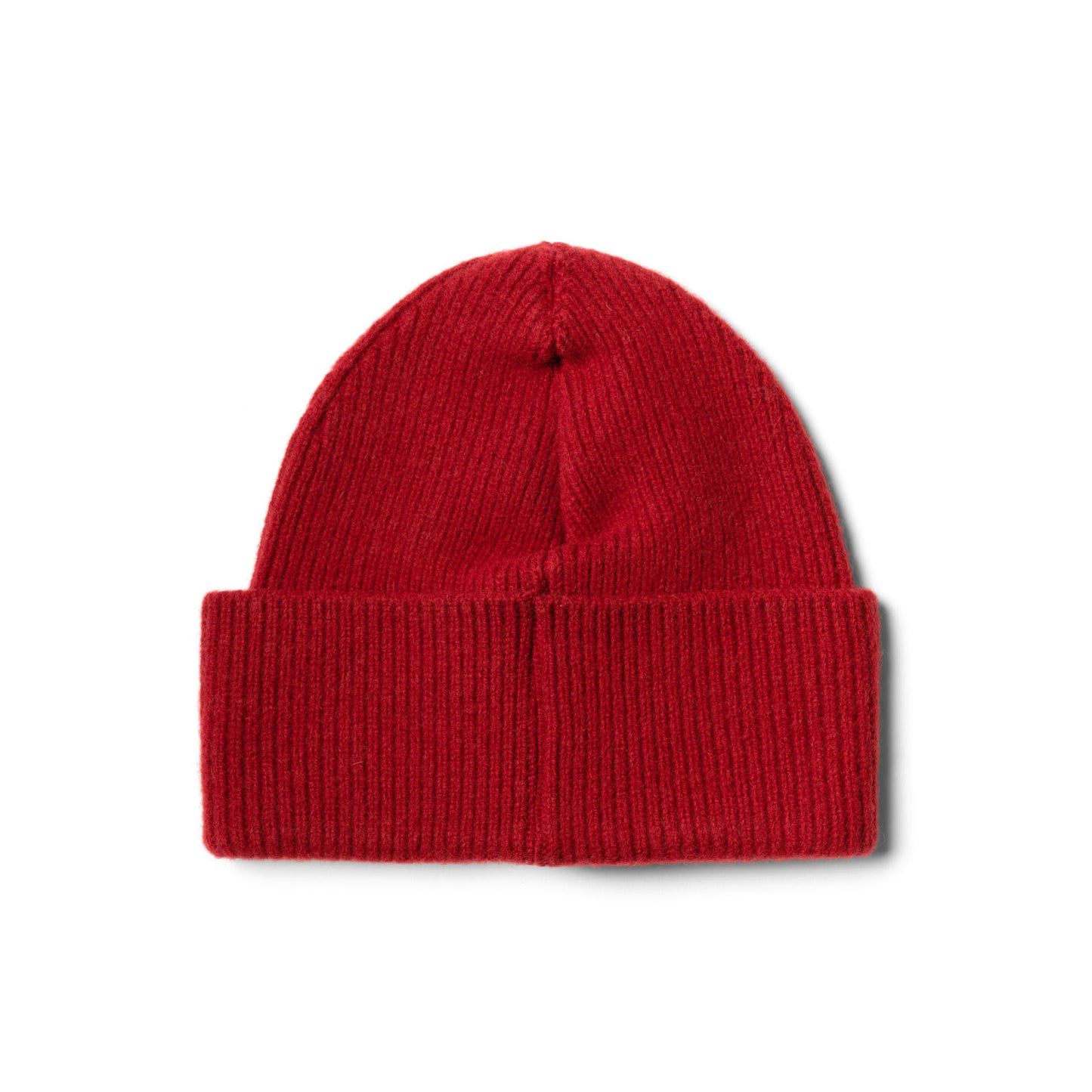 WAVY LOGO BEANIE RED BUD