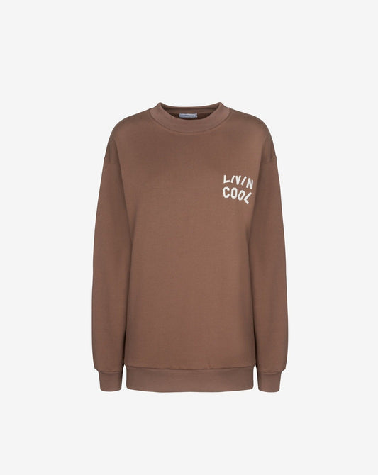 ESSENTIAL CREWNECK BROWN