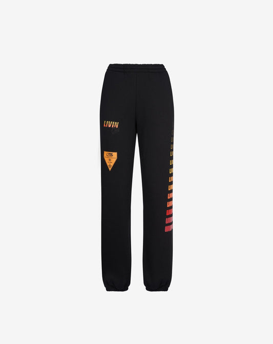 DIGITAL SWEATPANTS BLACK