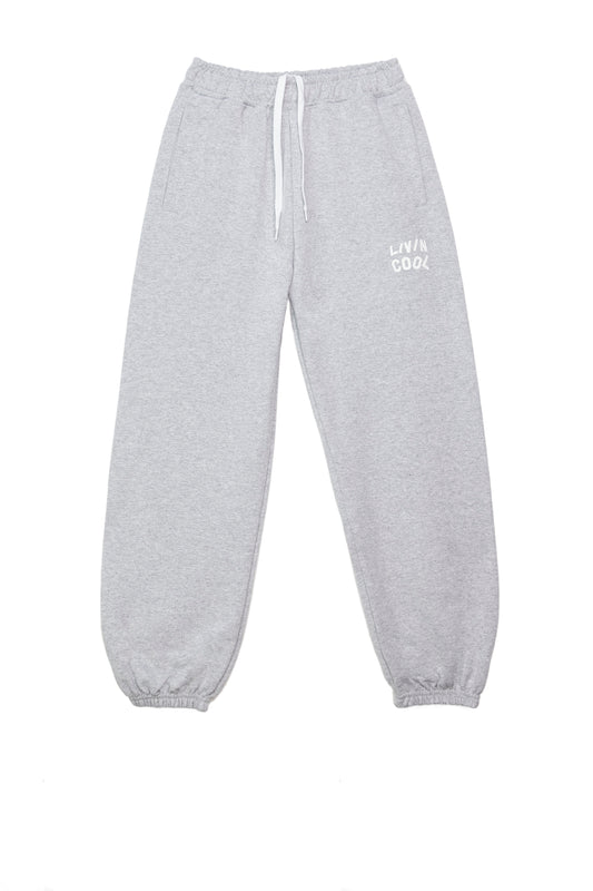 WAVY SWEATPANTS HEATHER GREY