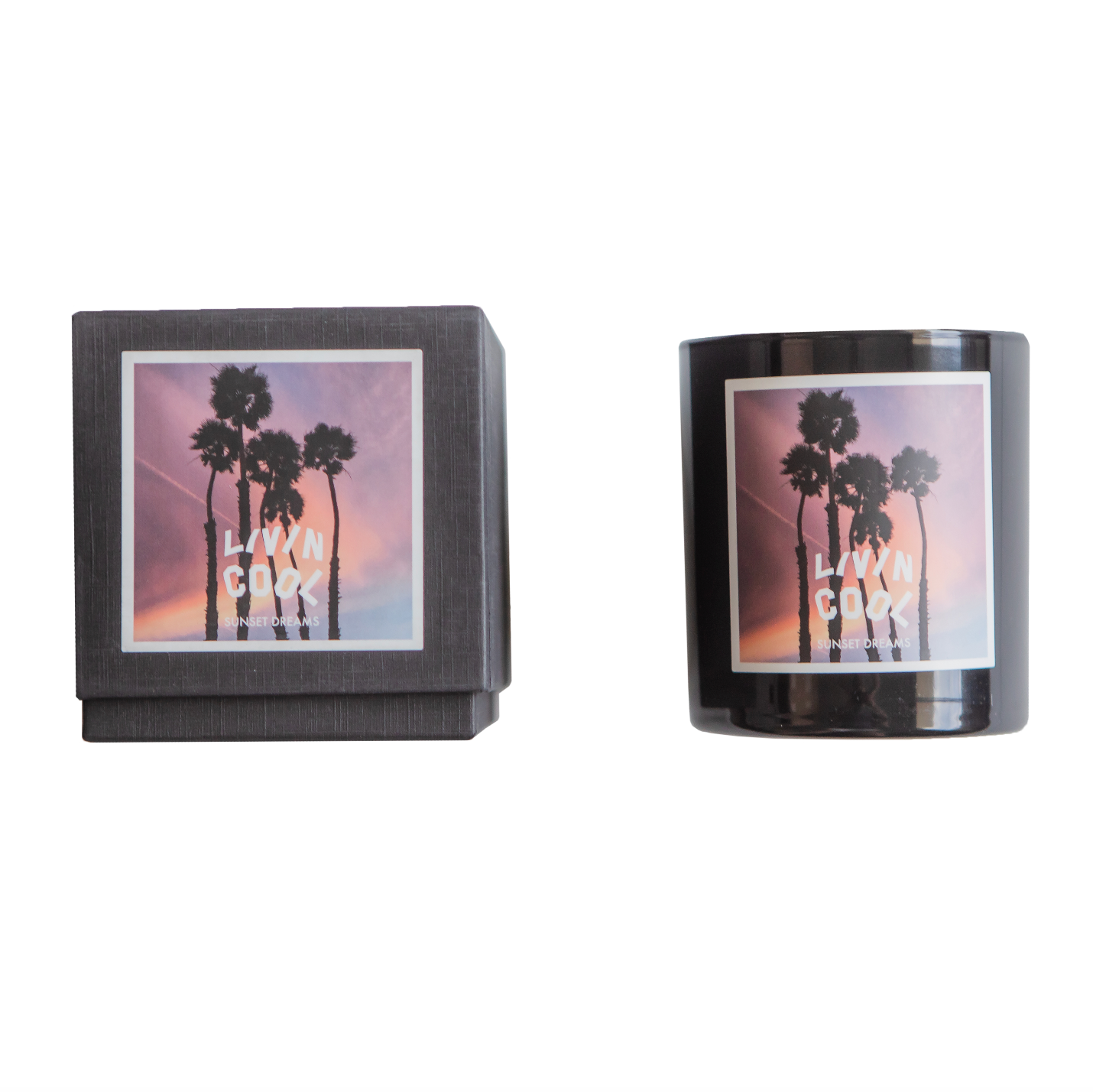 LIVINCOOL SUNSET CREAMS CANDLE