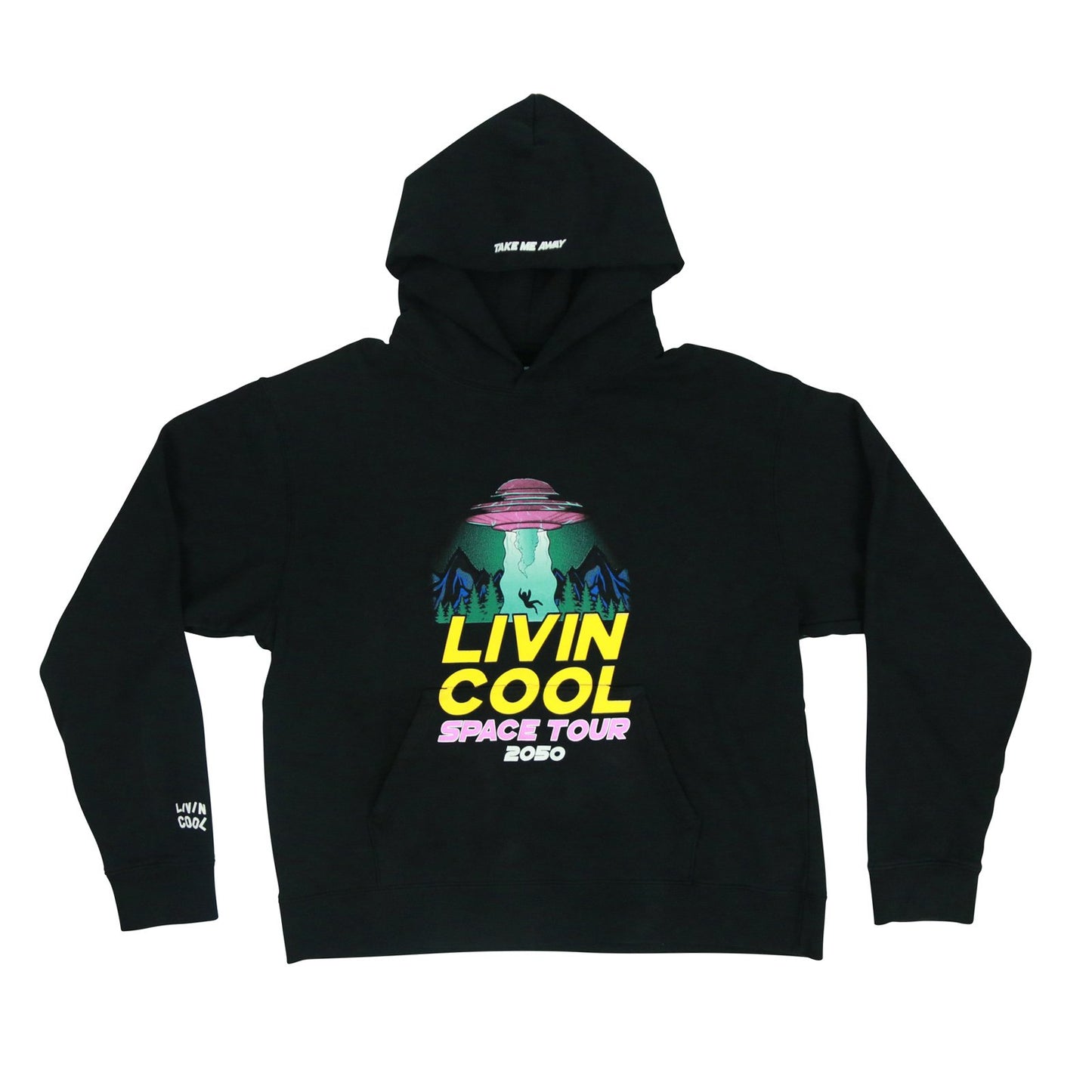 SPACE TOUR HOODIE BLACK