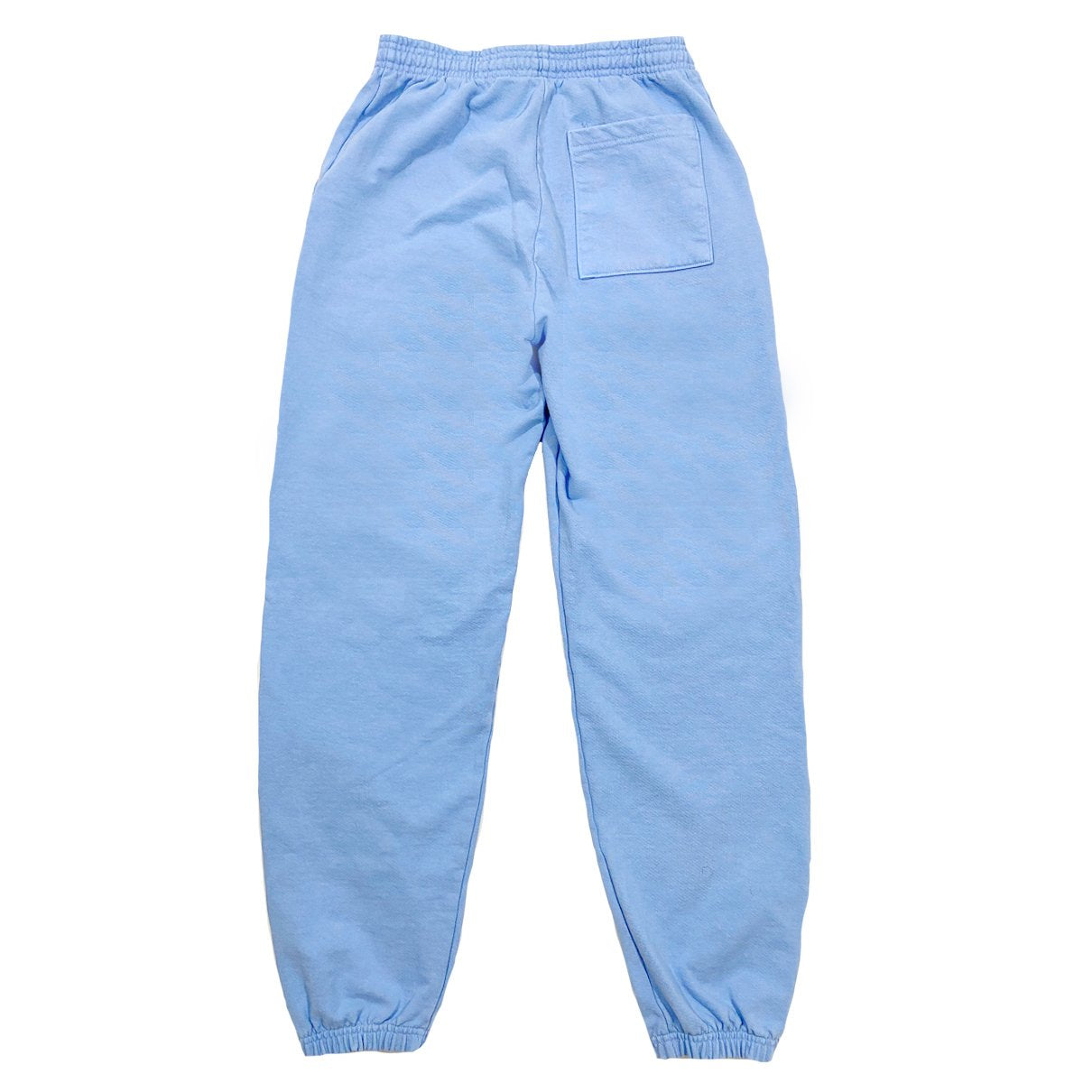 EMBROIDERED WAVY SWEATPANT SKY BLUE